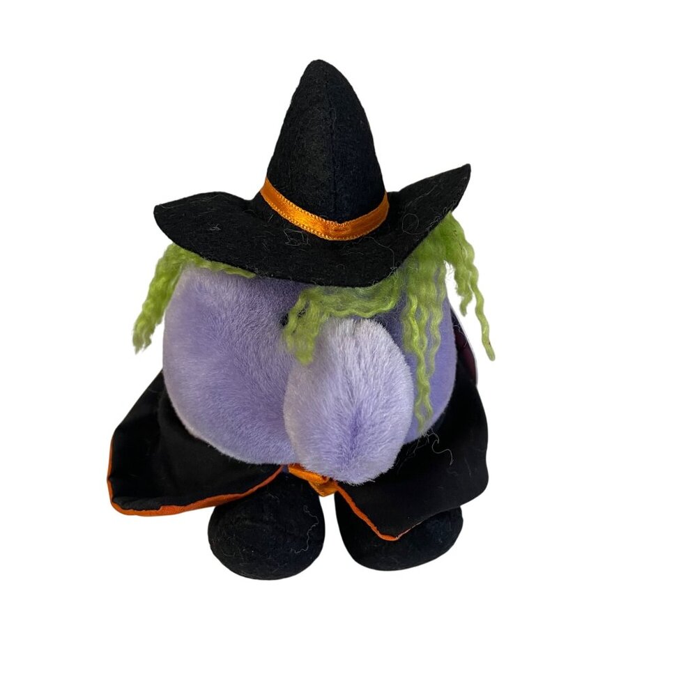 Puffkins Limited Edition Witch Plush Toy Halloween Decor 5"‎ x 5"
